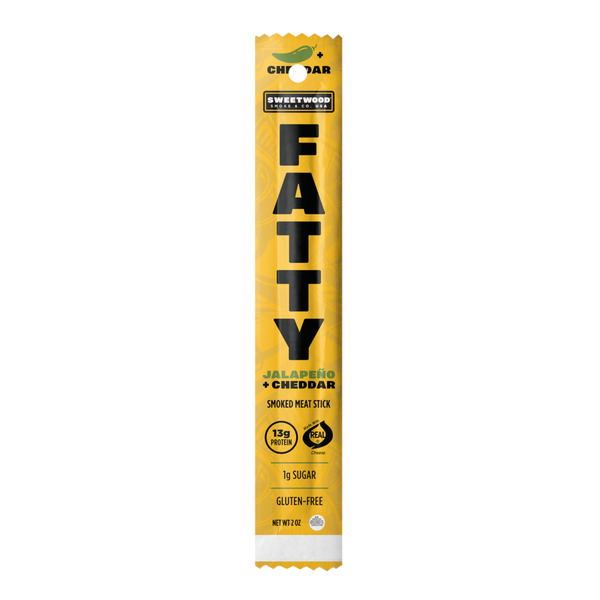 FATTY Jalapeno Cheddar Meat Snacks