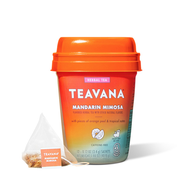Starbucks Teavana Mandarin Mimosa, Herbal Tea With Orange Peel