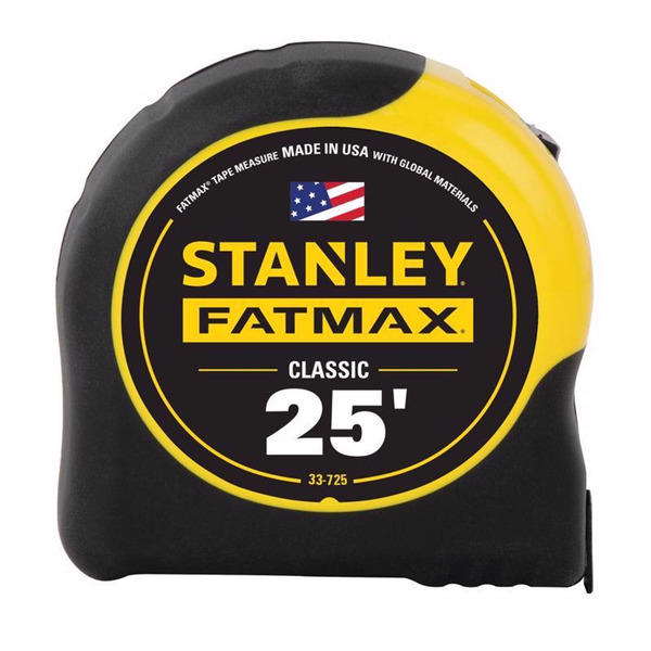 STANLEY Tape Measure, Classic, 25 Foot