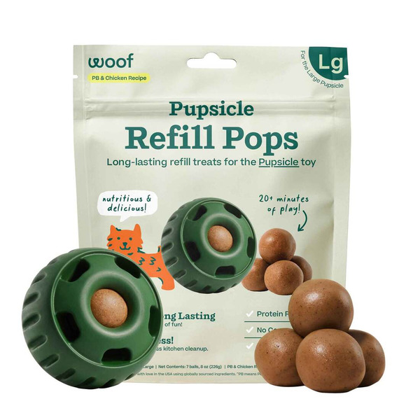 Woof Pupsicle Refill Pops