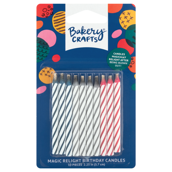Bakery Crafts Magic Relight Birthday Candles