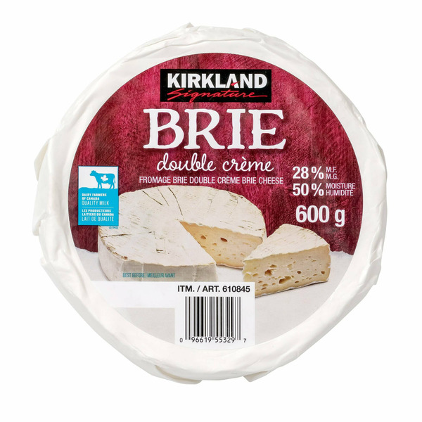 Kirkland Signature Double Cream Brie Cheese