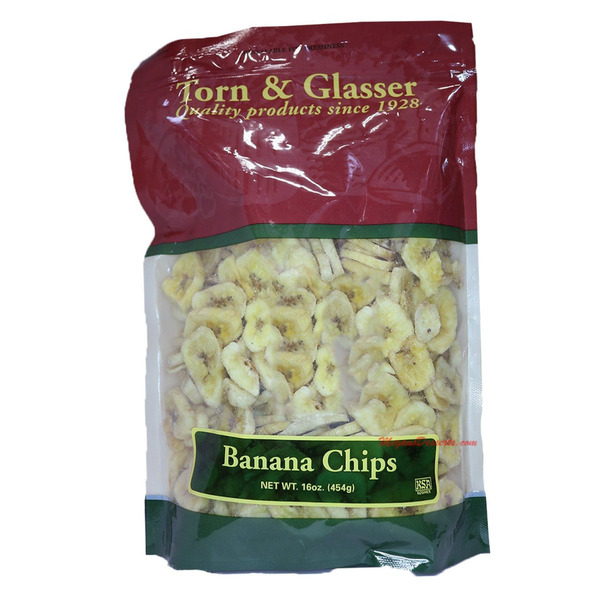Torn & Glasser - Banana Chips - 16 oz Packet