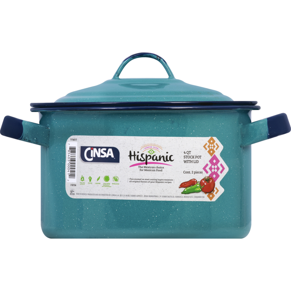 Rostiera in acciaio smaltato con coperchio Gsw 38 cm