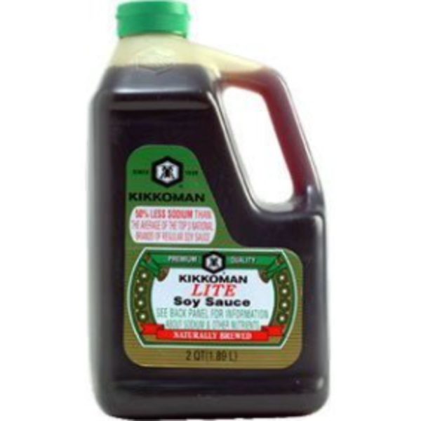 Kikkoman - Lite Soy Sauce (Less Sodium) - 64 oz