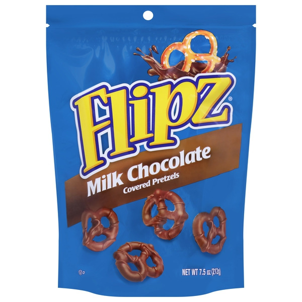 Flipz Milk Chocolate Covered Pretzels Same-Day Delivery or Pickup