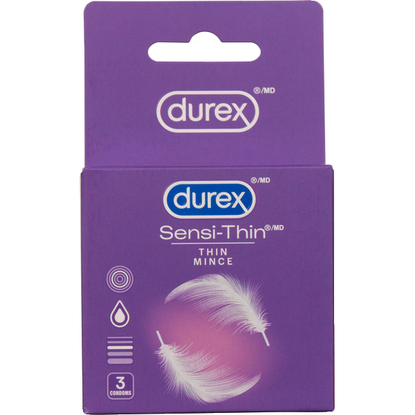 Durex Sensi-Thin Lubricated Condoms Same-Day Delivery | Rexall