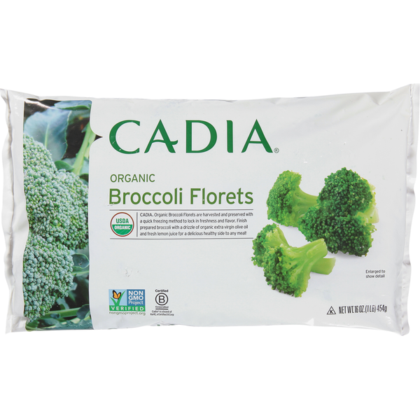 CADIA Broccoli Florets, Organic