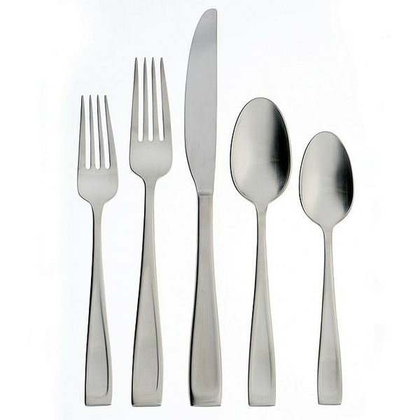 Oneida Satin Moda 65-Piece Stainless Steel Flatware Set