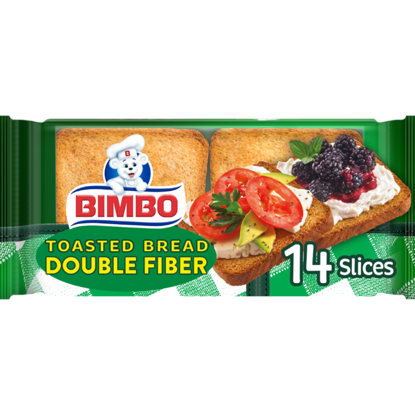 Bimbo  Double Fibre Toasted Bread