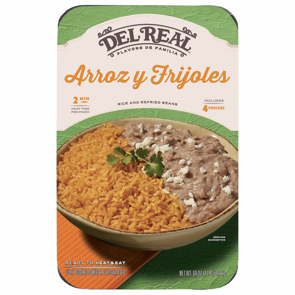 Rice and Refried Beans, 64 oz