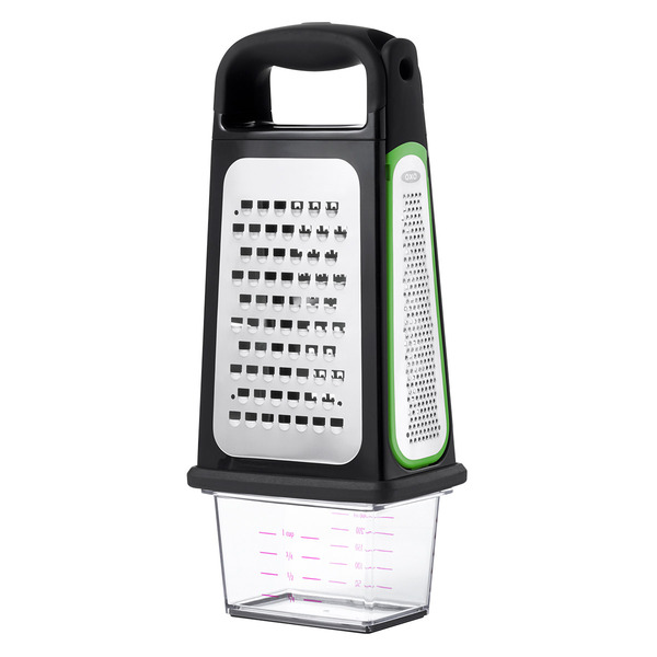 OXO Good Grips Etched Box Grater With Removable Zester