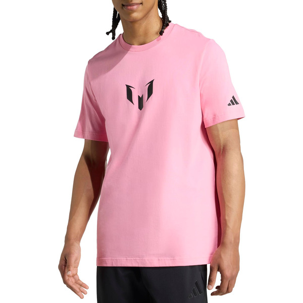 adidas Men's Inter Miami CF 2025 Lionel Messi #10 T-Shirt, S - Pink