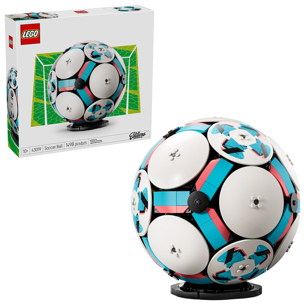 LEGO Editions Soccer Ball Building Toy - FIFA World Cup Collectible