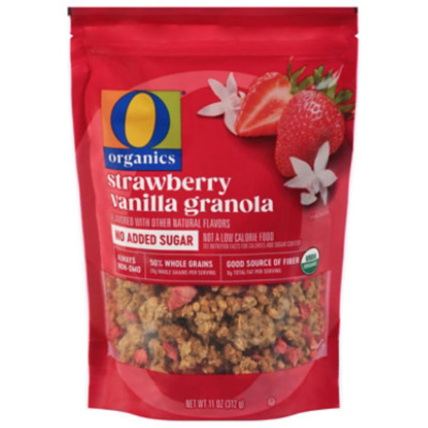 O Organics Strawberry Vanilla Granola
