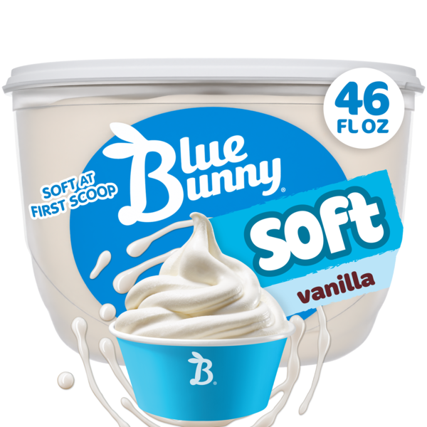 Blue Bunny Vanilla Flavored Frozen Dairy Dessert Same-Day Delivery