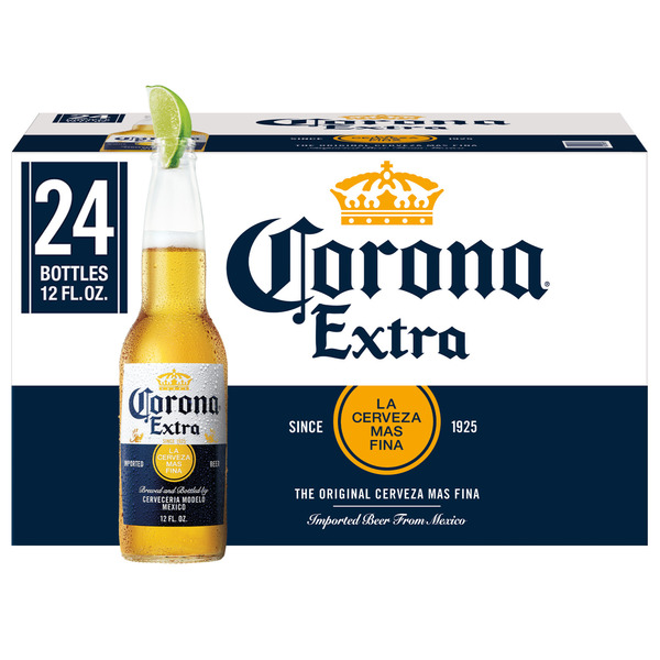 Corona Extra Mexican Lager Import Beer Bottles Same-Day Delivery
