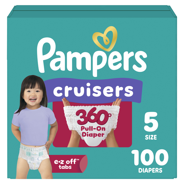 Pampers Cruisers 360 Diapers Size 5