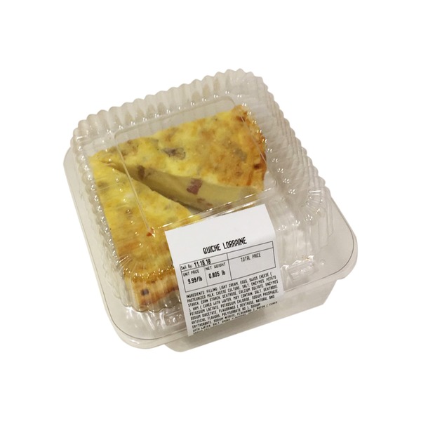 The Fresh Market Quiche Lorraine (per lb) Instacart