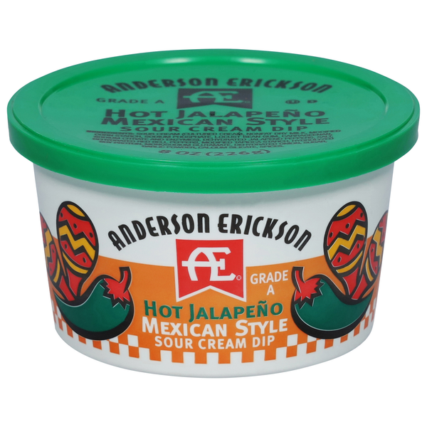 AE Dairy Sour Cream Dip, Hot Jalapeno, Mexican Style