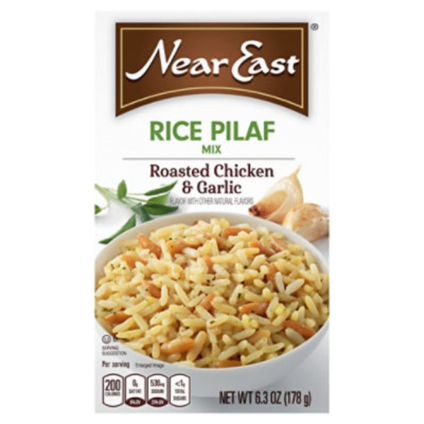 Near East Rice Pilaf Mix, Roasted Chicken & Garlic
