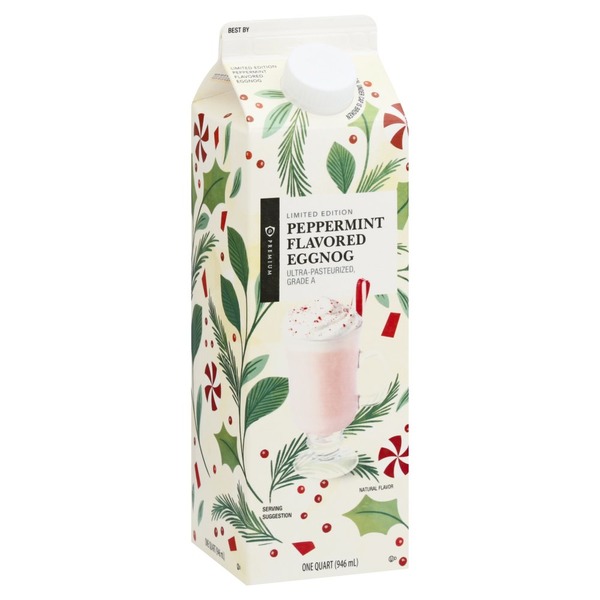 Publix Eggnog, Peppermint Flavored (1 qt) Instacart