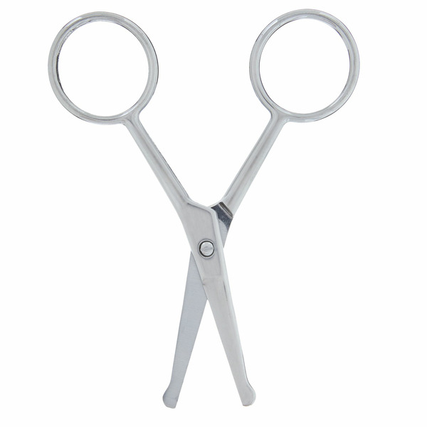 Top Paw Small Ball Tip Pet Scissors - Silver