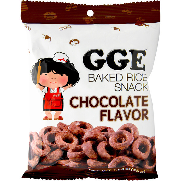 GGE Baked Rice Snack Choco Ring