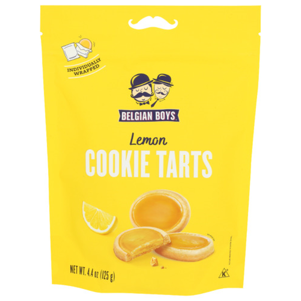 Belgian Boys Individually Wrapped Lemon Cookie Tarts Same-Day