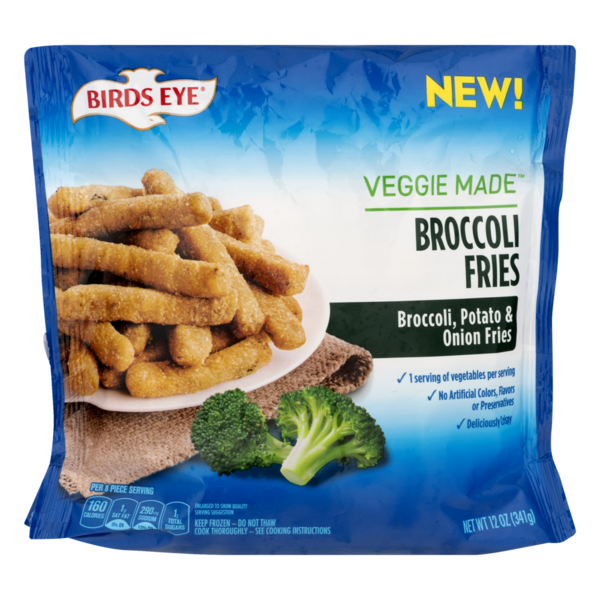 Birds Eye Broccoli Fries Broccoli, Potato & Onion Fries (12 oz) from Giant Food Instacart