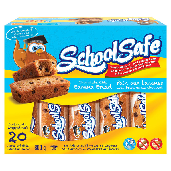 TREASURE MILLS School Safe Banana Chocolate Chip Mini Loaves SameDay