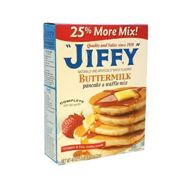 Jiffy Pancake & Waffle Mix (40 oz) Instacart