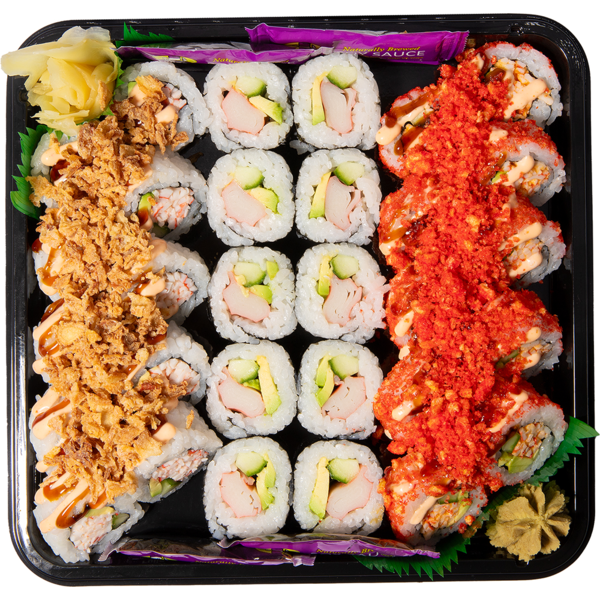 FujiSan Sushi Kani Krunch Platter