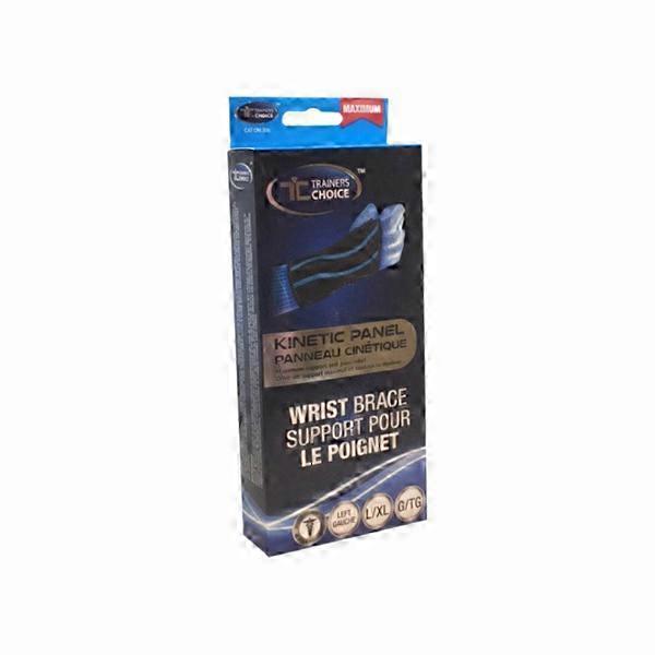 Trainer's Choice Large Blue Left Double Stay Wrist Brace (each) from