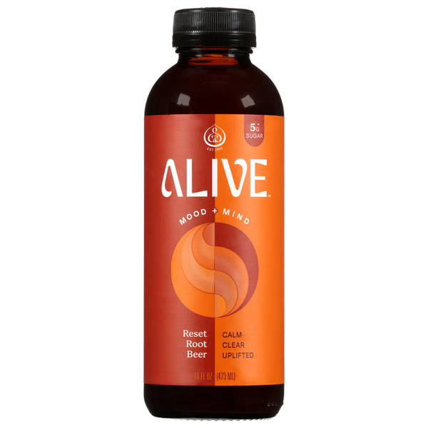 Gt's Living Foods Alive Mood + Mind Reset Root Beer Same-Day
