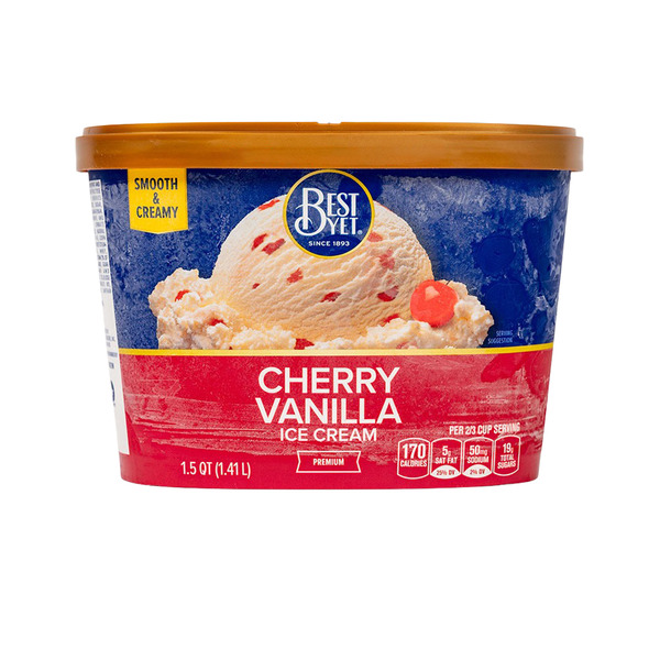 Best Yet Cherry Vanilla Premium Ice Cream