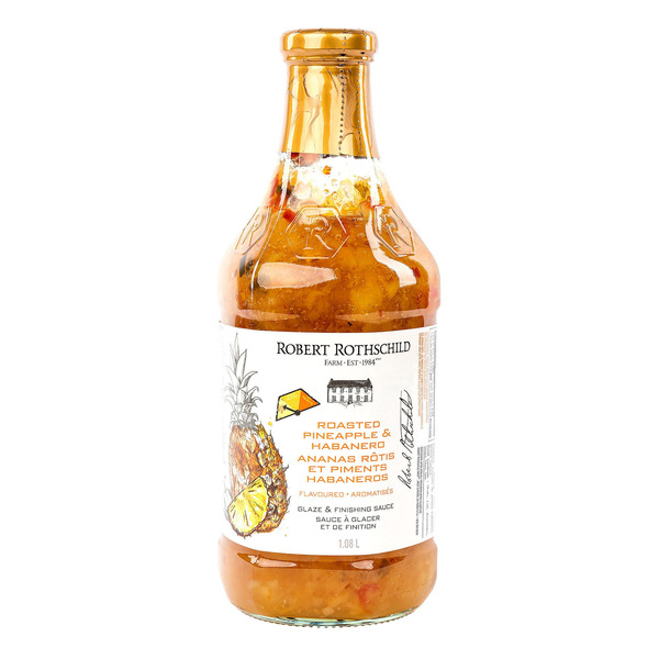 Robert Rothschild Farm Roasted Pineapple & Habanero Sauce, 1.08 L