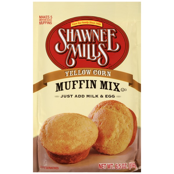 Shawnee Mills Yellow Corn Muffin Mix (6.5 oz) Instacart