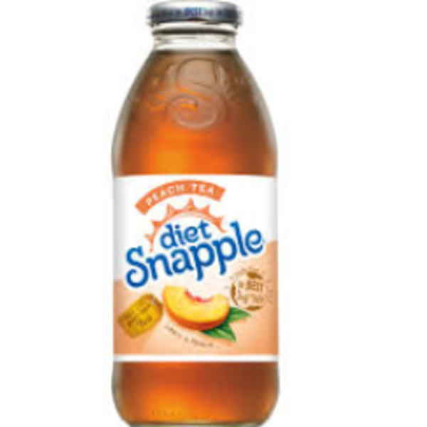 Snapple - Diet Peach Tea - 12/16 Oz PET