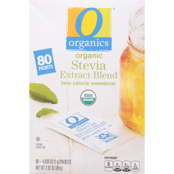 O Organics Stevia, Organic, Extract Blend