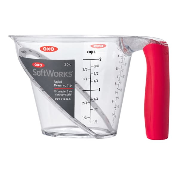 OXO Softworks Angled Measuring Cup, 2-Cup