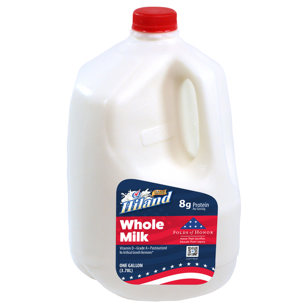 Hiland Dairy Whole Milk with Vitamin D Same-Day Delivery or Pickup