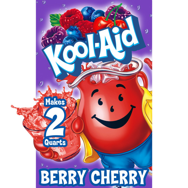 Kool-Aid Unsweetened Berry Cherry Artificially Flavored Powdered