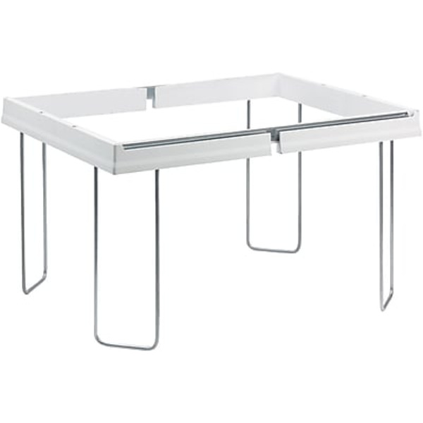 Smead 64850 White Letter Size Adjustable Heavy-Duty Hanging Folder Frame