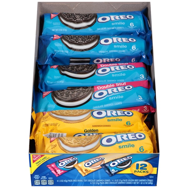 Nabisco Oreo Variety Pack Sandwich Cookies (12 ct) from Food Lion