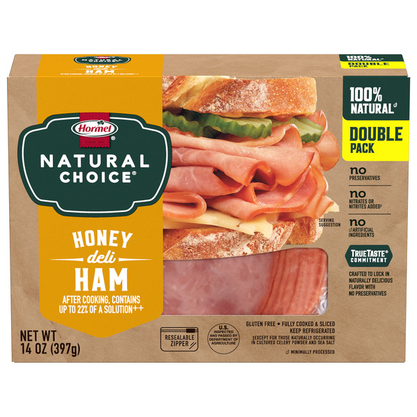 Hormel Natural Choice Honey Deli Ham Family Pack Same-Day Delivery