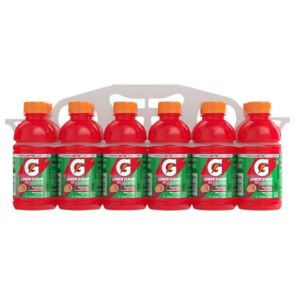 Gatorade Lower Sugar Fruit Punch Sports Drink Mini Multipack Bottles