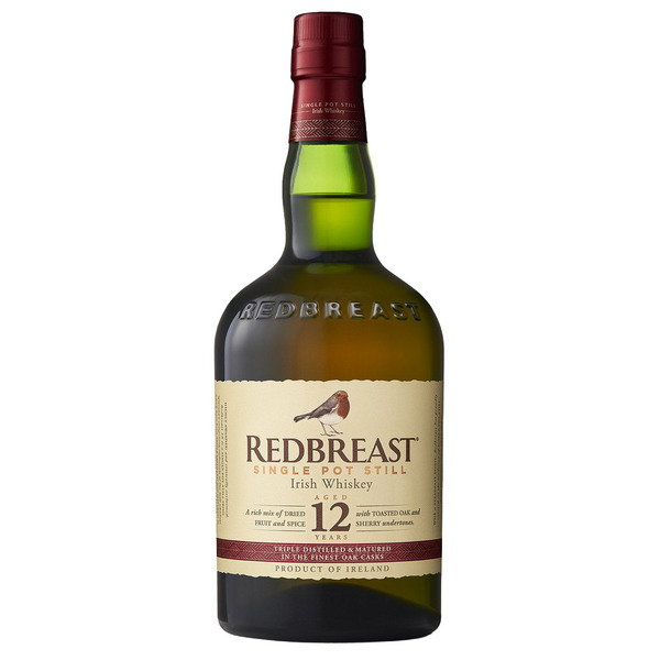 Redbreast Single Pot Still Irish Whiskey, Ireland, 750 ml