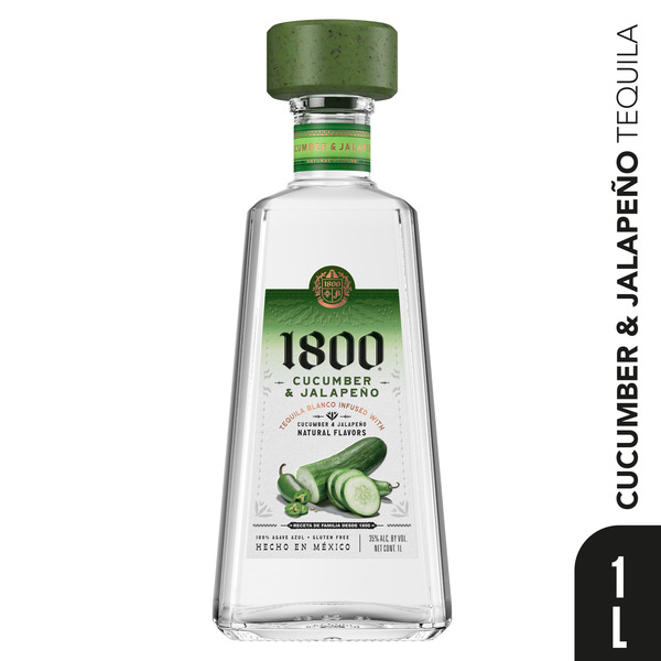 1800 Cucumber & Jalapeno Tequila Same-Day Delivery or Pickup