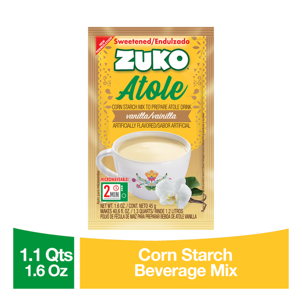 ZUKO Vanilla Atole Same-Day Delivery | Cardenas Markets